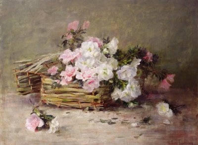 Uma cesta de flores de Margaret von Frankenberg